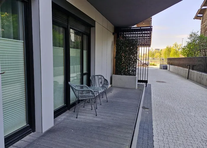 Riverside Apartments Nadmotlawie - Gym & Sauna, Free Parking